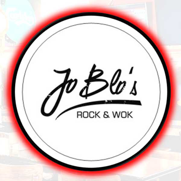 Jo Blo's Rock & Wok logo